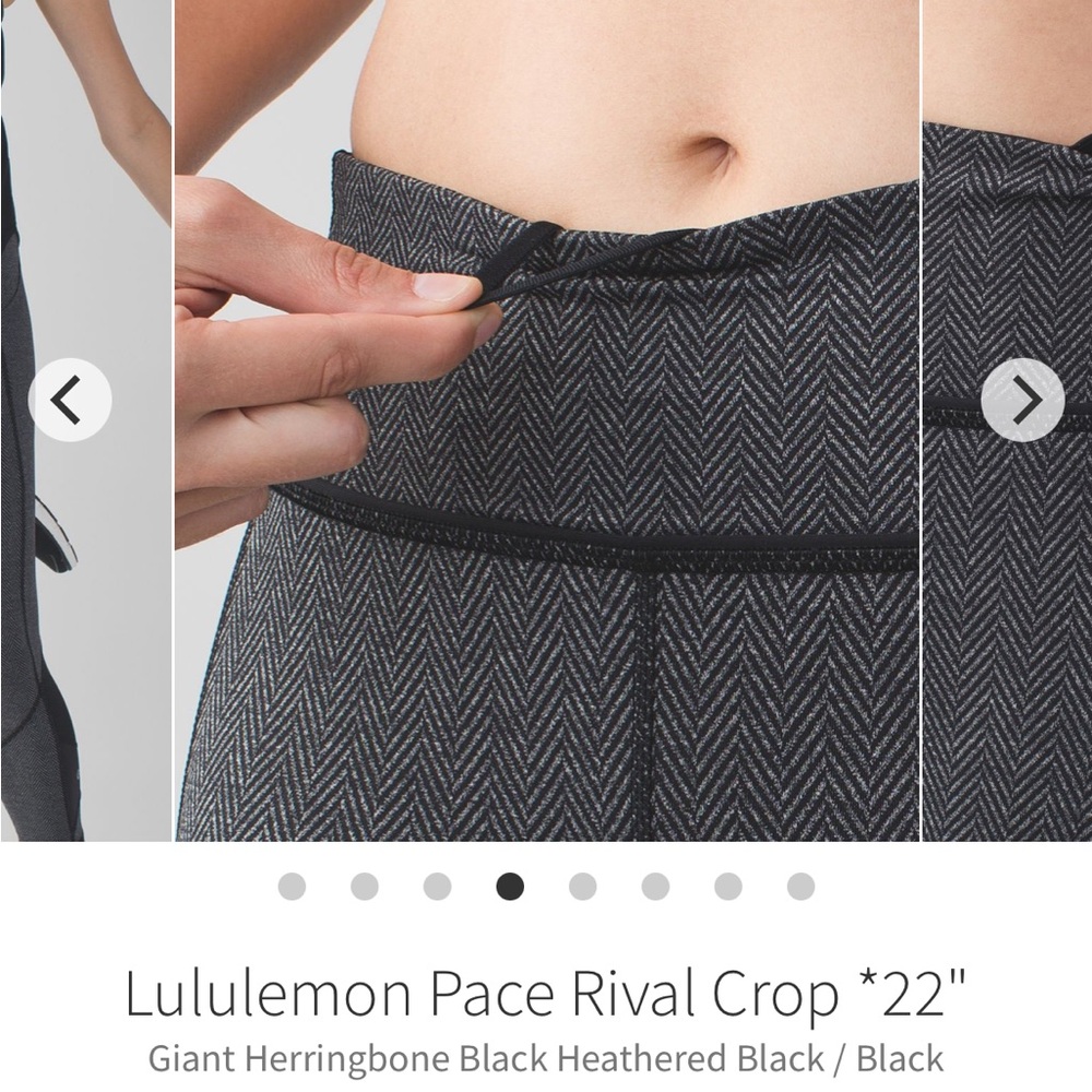 Lululemon Pace Rival Crop - Picture 5 of 13